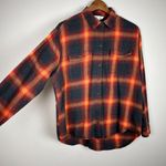 Old Navy  Swiftie‎ Boyfriend Plaid Flannel Shirt Large Tall Evermore Country Barn Photo 3