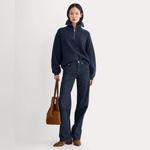 Everlane The Half-Zip Sweater in Luxe Merino in Navy, Size Large Photo 1