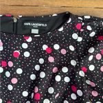 Karl Lagerfeld Karl Lagerfield Paris Jacquard Dot Flounce Dress ~ Size 4 ๐งก๐ Photo 7