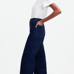 Madewell  The Emmett Wide-Leg Jean: Welt Pocket Edition In Leffers Wash, Size 26 Photo 1