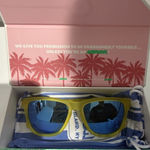 Goodr Sunglasses Yellow Blue "Swedish Meatball‎ Hangover" B Photo 0