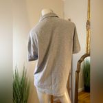 Lacoste LIVE Gray Polo Shirt Womens Medium Photo 4
