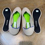 Rothy's  The Flat Round Toe Cream Ecru Tortoise Size 7.5 Photo 6