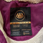 Women’s 686 ultra warm winter coat purple fur lined hood Small Photo 1