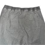 Michael Stars Green Cropped Linen Pants sz Small Photo 6