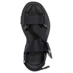 Alexander McQueen Tread Flat Sandals Size 37 Black - NWT Photo 4