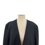 Spanx  Perfect Collarless Blazer Jacket Ponte Knit Black Plus Size 2X Photo 4