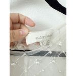 Anthropologie NWT Audrey Adele Pearl Overlay Sleeveless White Midi Dress 18 Plus Photo 6