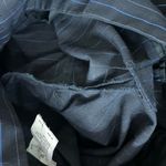 Pinko Navy Blue Pinstripe Bermuda Shorts School Girl Preppy Size 8 Photo 7