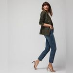 White House | Black Market WHBM High-Rise Sculpt Straight Crop Jeans Sz 00 Photo 2