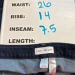 Lane Bryant  Flex Magic Waistband Dark Wash Mid-Rise Girlfriend Short Size 28 Photo 1