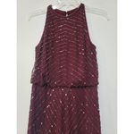 Adrianna Papell Art Deco Beaded Blouson Dress Photo 9