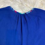 PaperMoon for stitch fix Aztec blue blouse sz M Photo 6