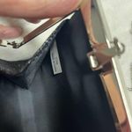 Norwegian Cruise Club Black Shiny Formal Clutch Purse With Removable Chain Silver Photo 14