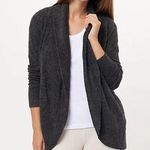 Barefoot Dreams CozyChic Lite Circle Cardigan in HE Carbon Photo 0