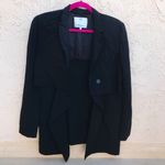 3.1 Phillip Lim women’s black Tiered Twill blazer jacket size 2 extra small XS Photo 6