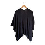 Wooden Ships  Wool Blend Poncho Cardigan Knit Women’s Size S/M Photo 5