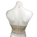 Out From Under Cream White Strapless Bustier Boned Corset Crop Tube Top Size S Photo 1