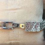 Lois Hill Watch Sterling Silver Roman Numbers Bracelet Link Watch Rare Photo 3