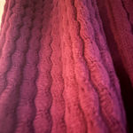 IZOD  woman's size large sweater vest.‎ Button at top. Rib cable knit. Photo 3