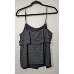 Harlowe $ Graham Harlowe & Graham Eyelet Cami Top - Size L - NWT Photo 5
