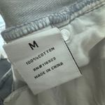 easel  Denim Distressed Frayed Edge Shorts animal print stars size medium, NWT Photo 13