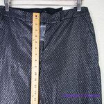 White House | Black Market New! METALLIC JACQUARD SLIM ANKLE PANTS, size 6S Photo 6