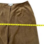 VTG Judith Hart Suede Feel Trousers Monochrome Chocolate Brown 18W Straight Leg Photo 5