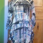 MARISSA WEBB Silk Graphic Print Cut Photo 0