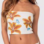 Edikted Tube  Tiger Lily Top Photo 0