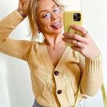 Luvamia APRICOT CARDIGAN, casual, open front sz L Size L Photo 0