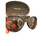 Michael Kors Womens Brown Lens Frame Sunnies Sunglasses w/ Case Photo 2