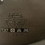 Zyia Active Women's Gray Seamless Grid High Rise Compression Leggings Size Large Photo 6