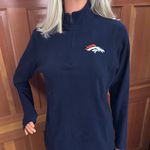 Denver Broncos navy blue pullover fleece Photo 12