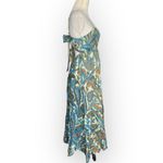 House of Harlow 1960 Paisley Maxi Dress in Blue/Ivory Blue Size M Photo 4