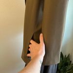 J'envie New York Made in USA Rose Embellished Single Button Blazer Size 14 Tan Photo 10