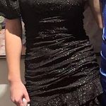 Mango Black Mini Dress Photo 0