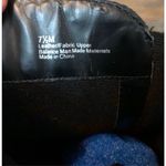 Ann Taylor Loft black leather riding boot with stretch band in back. size 7.5 Photo 13