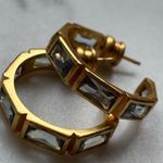 NWOT Julie Vos Hoop Earrings Gold Photo 5