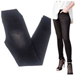 Vocal NWT Boutique Women’s Jeans Elastic Waist All Over Rhinestones Studded Photo 1