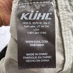 Kuhl Splash Roll-Up Pant Women 12 Short Gray Patina Dye Convertible Outdoors Photo 5
