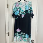 JM Collection Women’s floral dress with ruched sleeves, size medium Photo 10