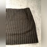 Madewell wool Pinstripe mini Skirt 4 Photo 2