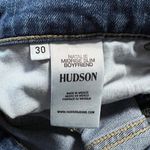 Hudson Jeans  Natalie Mid Rise Slim Boyfriend Jeans Size 30 Ankle Length Casual Photo 4