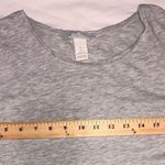 H&M Maternity Size Large Top Gray Long Sleeve Babydoll Tee Lightweight Soft Photo 4