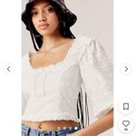 For Love & Lemons  Iris Eyelet Blouse Photo 8