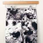AQUA  ATHLETIC | White Gray Black Tie Dye High Waist Leggings Soft Silky | XS Photo 3