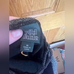 Wild Fable - Metallic Silver & Glitter Cropped Tank Top Photo 1