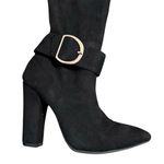 Bamboo  Black Over-the-Knee Boots Photo 3