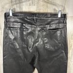 Frame Le Crop Mini Boot Coated Black Jeans – Size 34 – High-Rise – MSRP $258 Photo 4